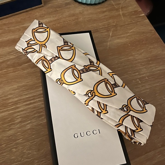 Gucci Accessories - GUCCI Silk Headband Horsebit Design